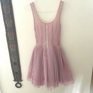 Maje honeycomb mesh dress size xs/1